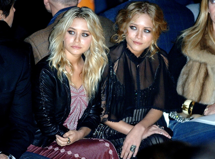 Mary-Kate Olsen, Ashley Olsen, Badgley Mischka fashion show, Fashion Week